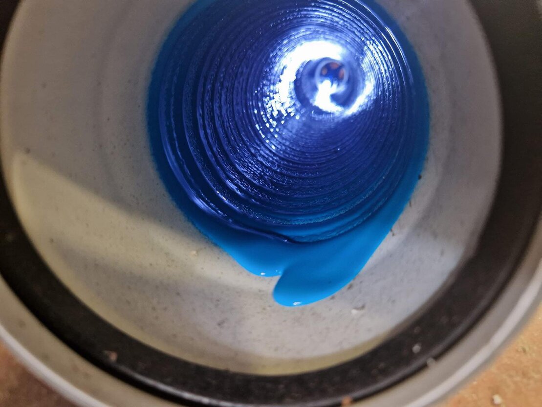 Interno di una tubazione risanata con nuovo rivestimento