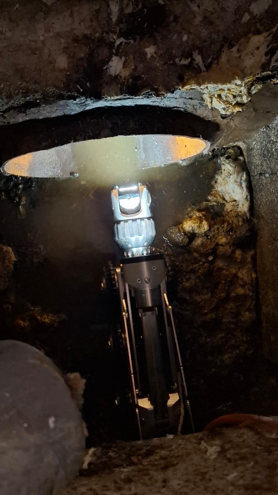 Videoispezione interna di una tubazione
