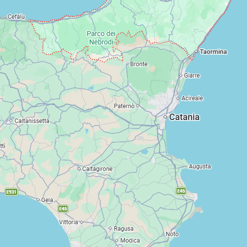 Panorama costiero della Sicilia orientale